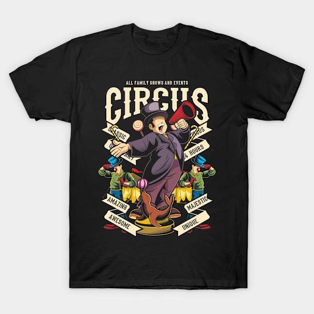 Circus T-Shirt by Hudkins